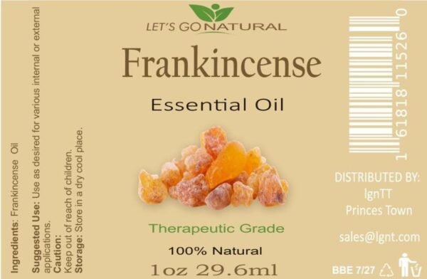Frankincense oil (pure) 1oz - Image 3