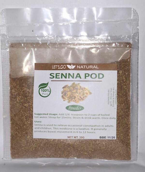 Senna Pod Powder 35g - Image 2