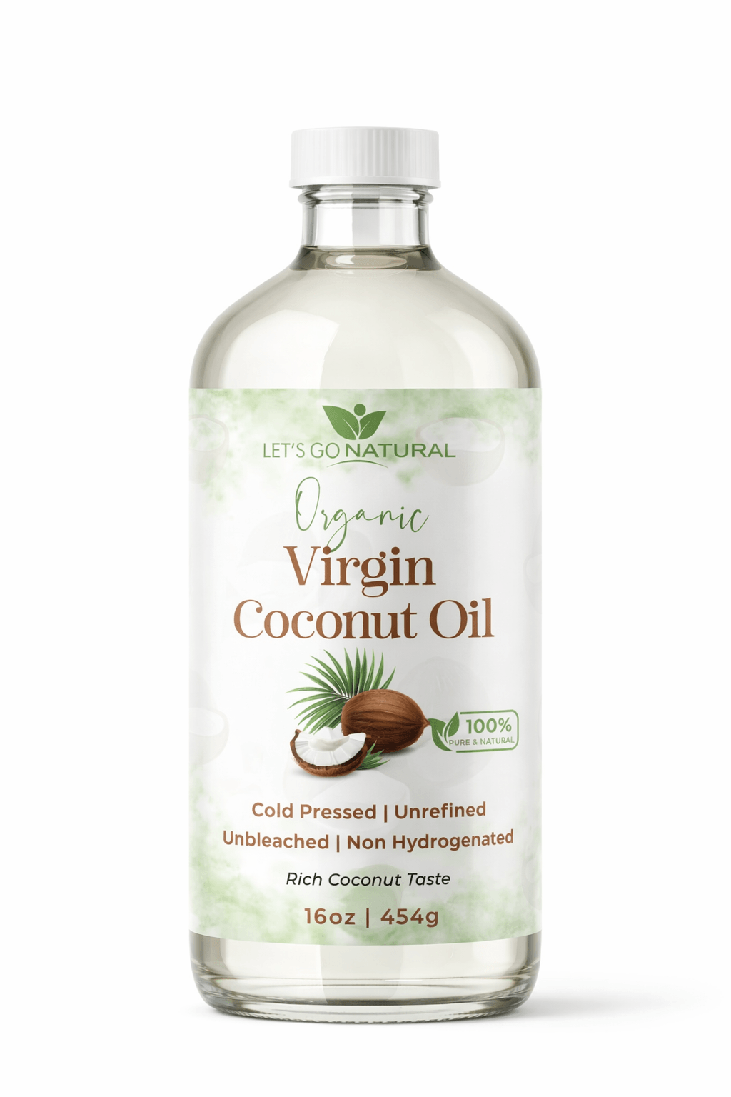 Coconut Oil Cold Pressed Product Image Lgntt