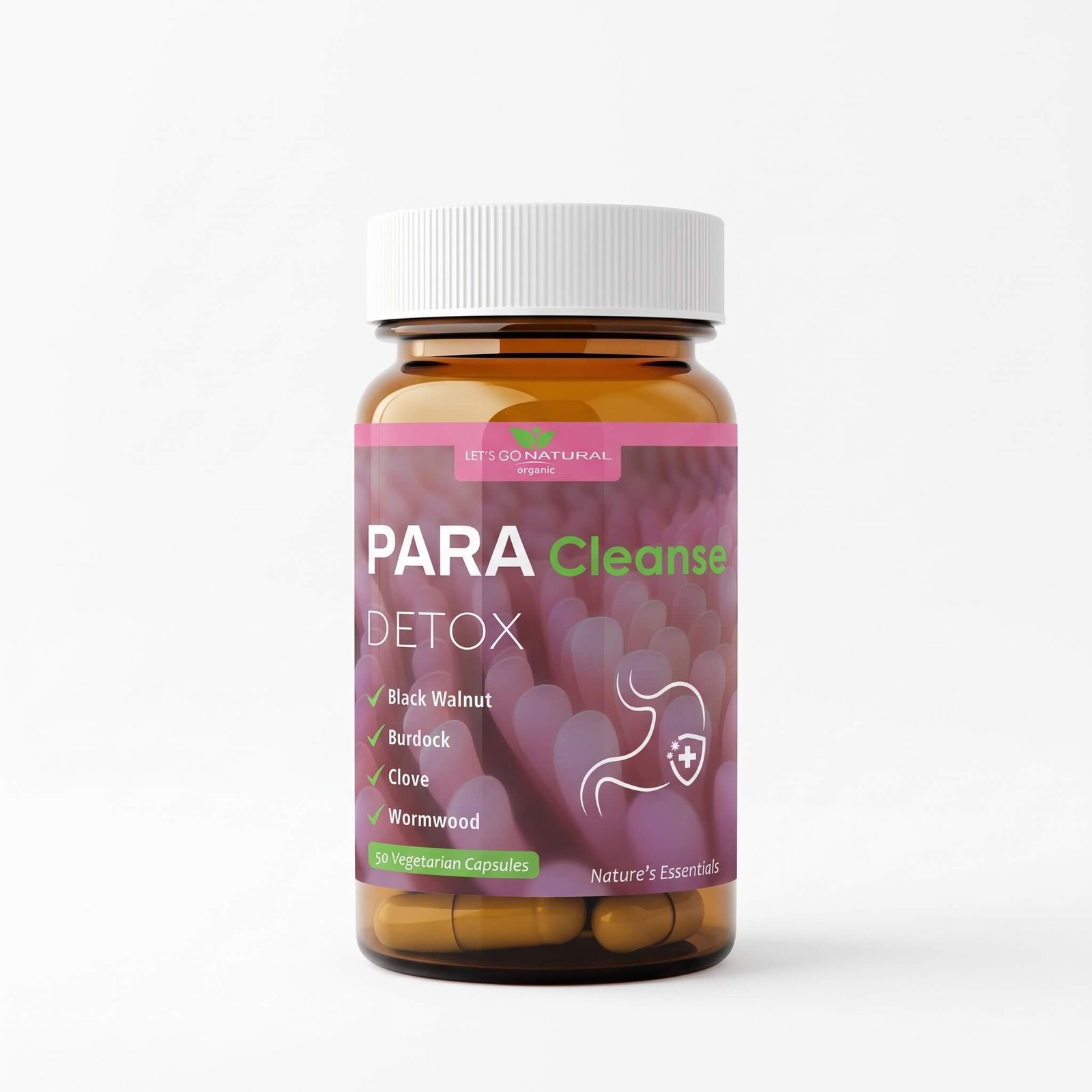 Organic Parasite Cleanse Caps 50 Caps